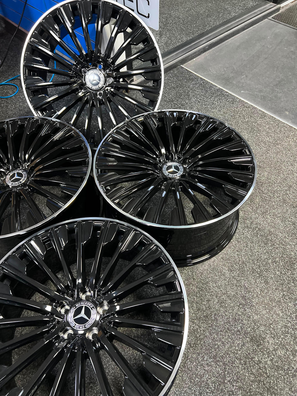20" Turbine Twisted Multispoke Styling Alloy Wheels