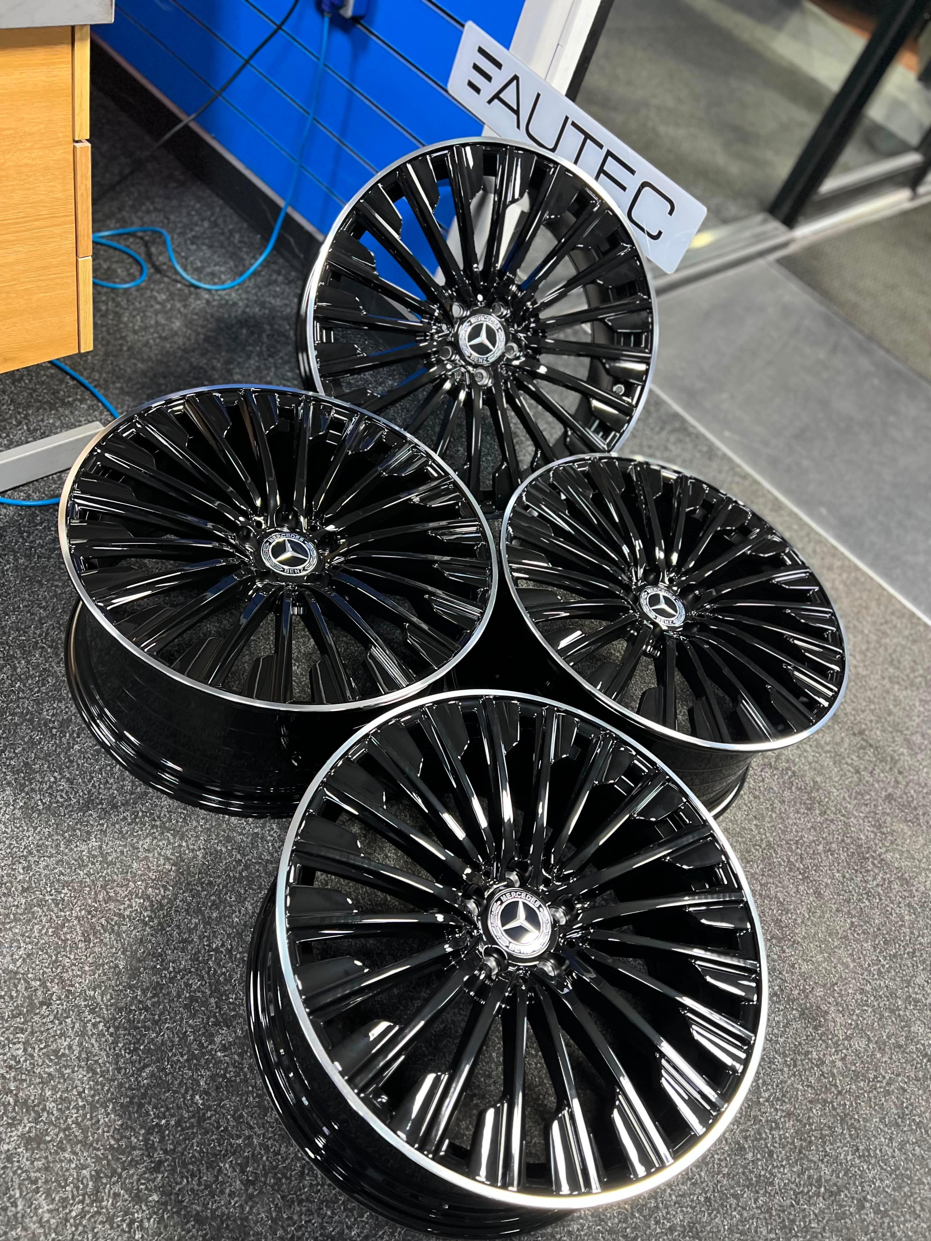 20" Turbine Twisted Multispoke Styling Alloy Wheels