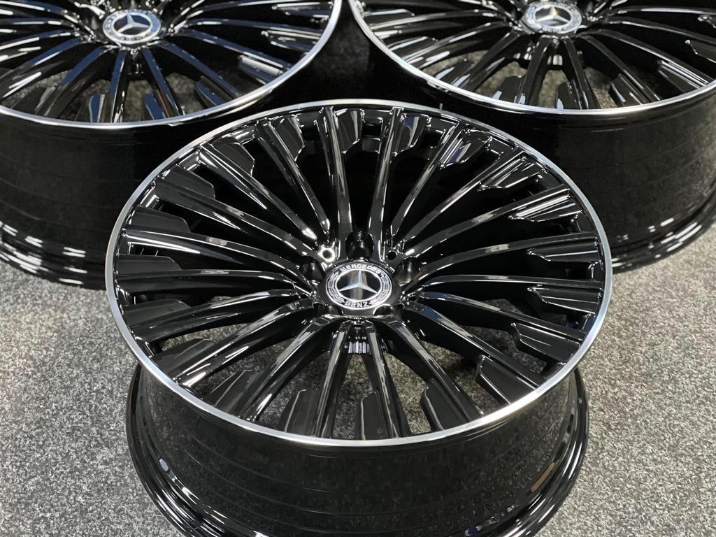 20" Turbine Twisted Multispoke Styling Alloy Wheels