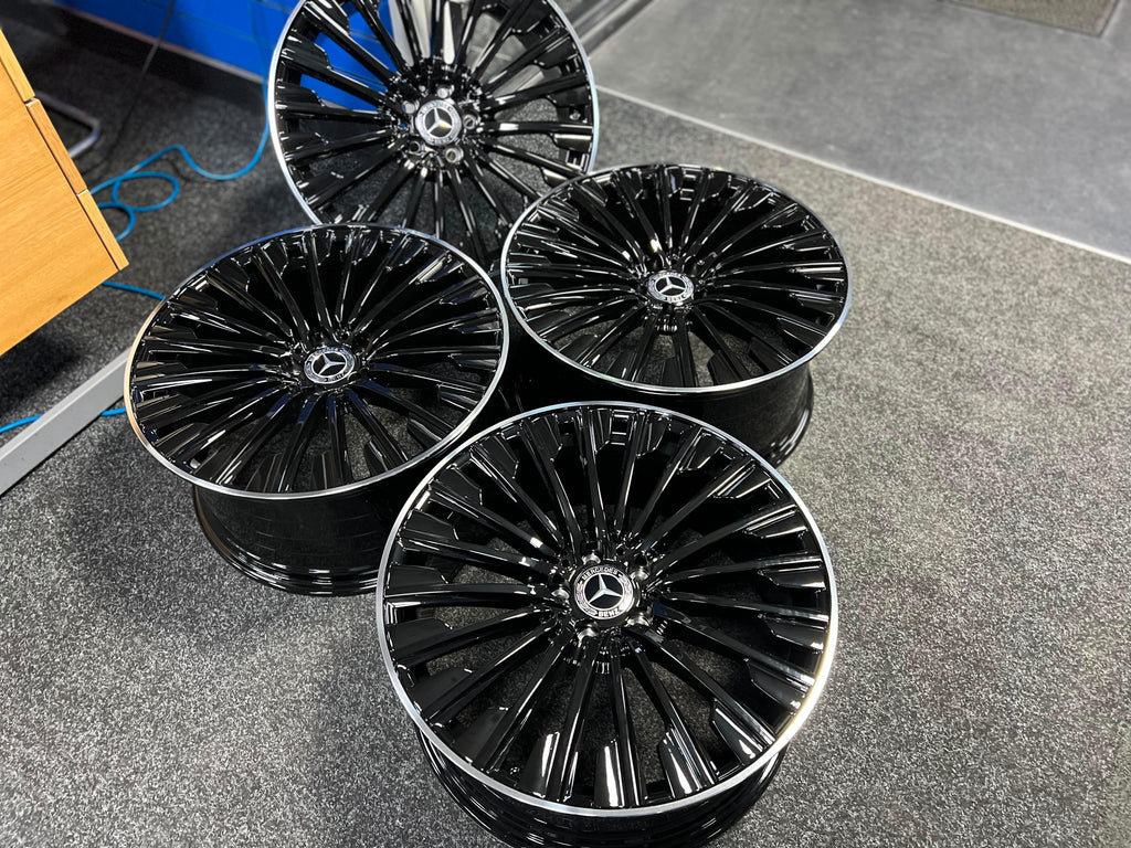 20" Turbine Twisted Multispoke Styling Alloy Wheels