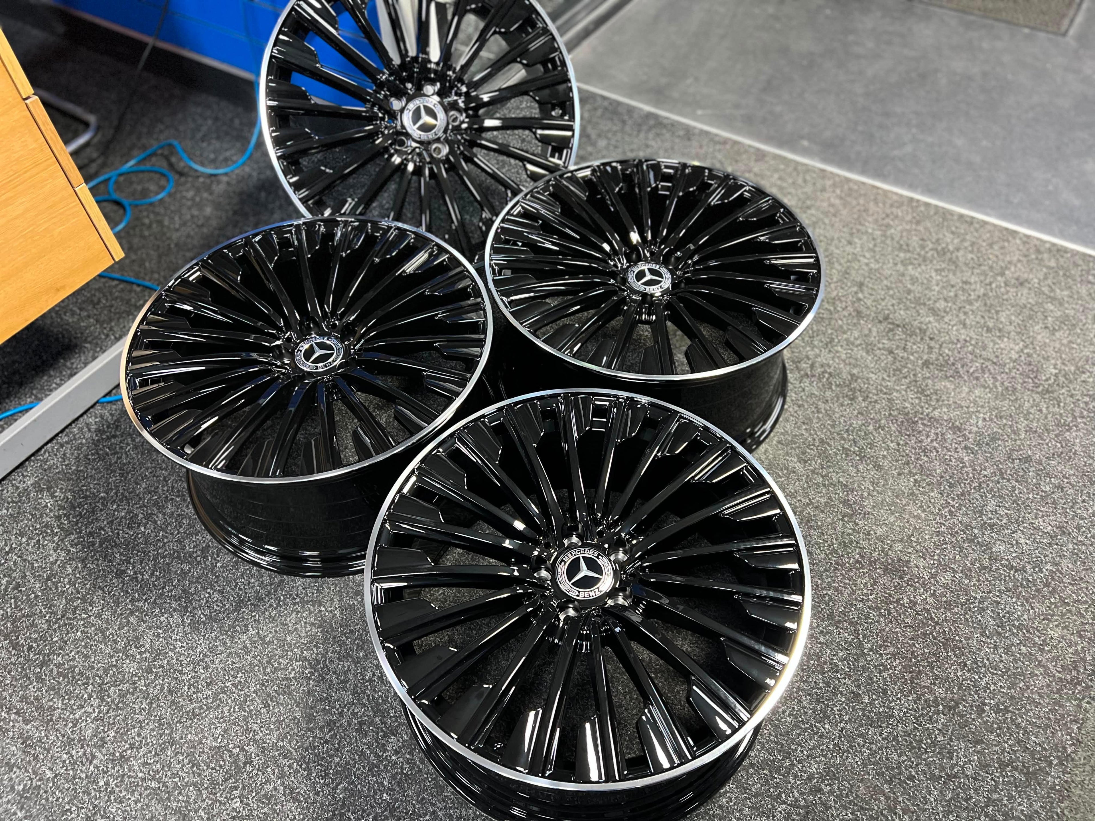 20" Turbine Twisted Multispoke Styling Alloy Wheels