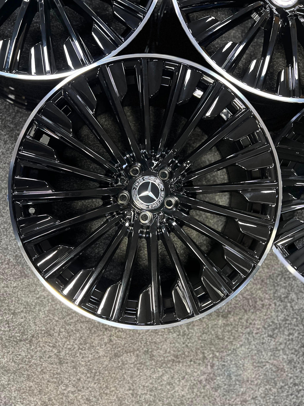 20" Turbine Twisted Multispoke Styling Alloy Wheels