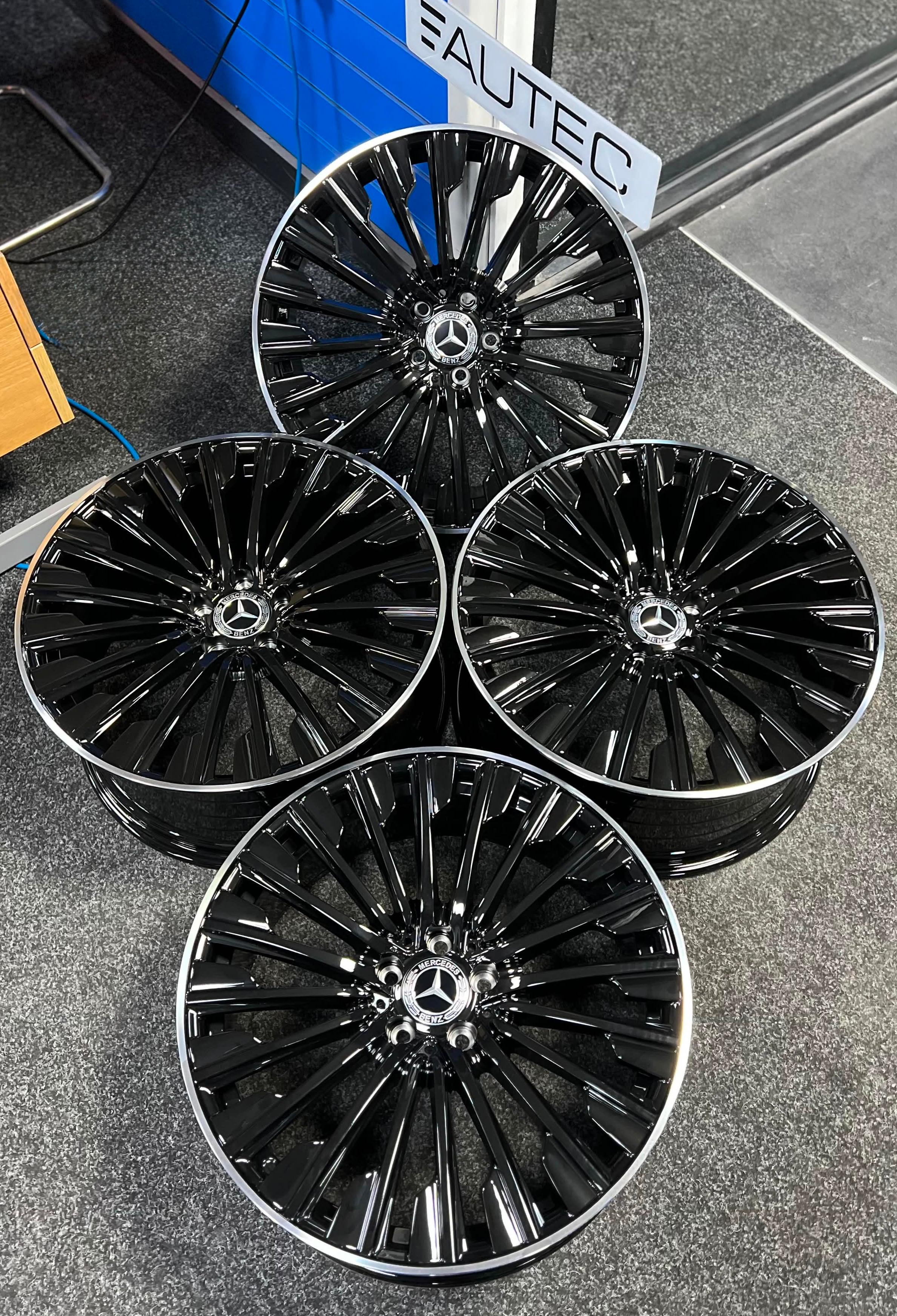 20" Turbine Twisted Multispoke Styling Alloy Wheels