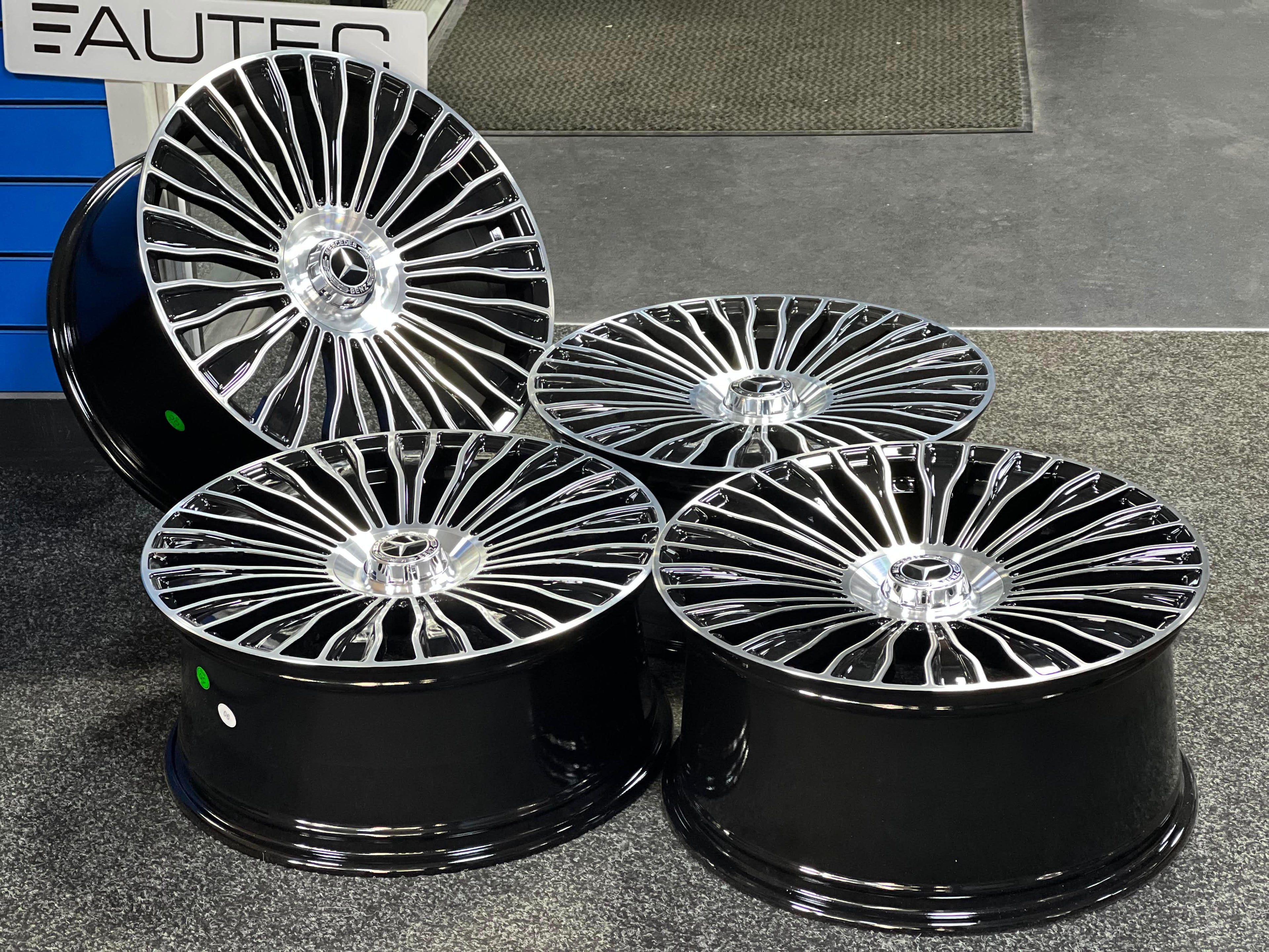 20" MAYBACH Styling Alloy Wheels Staggered