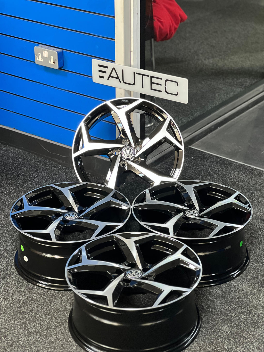 17" GTI Styling Alloy Wheels 5x100 For Volkswagen Polo