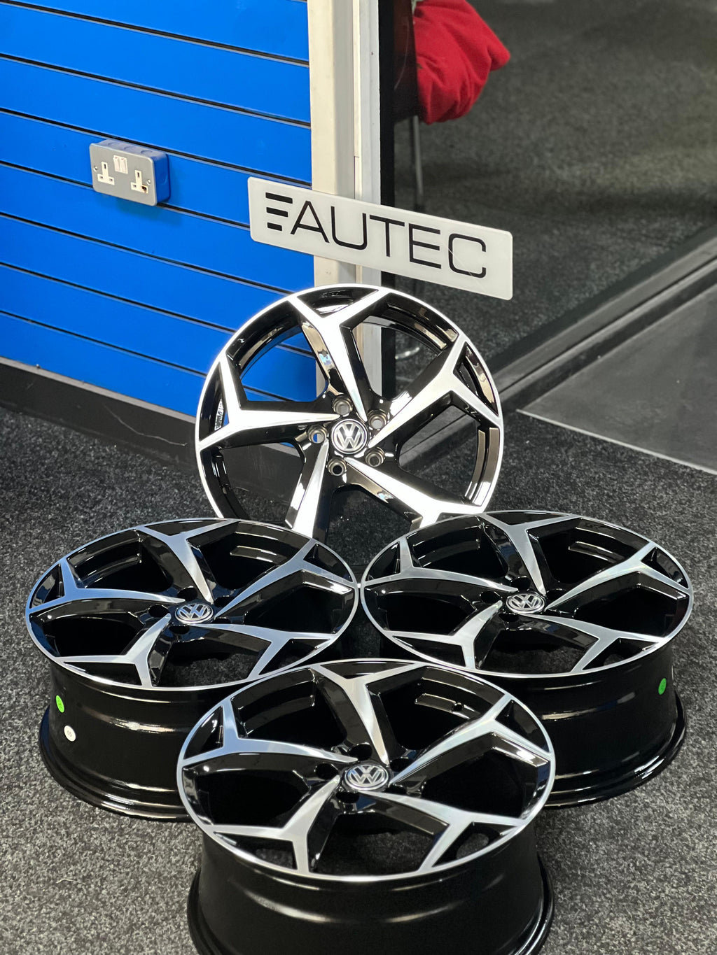 17" GTI Styling Alloy Wheels 5x100 For Volkswagen Polo
