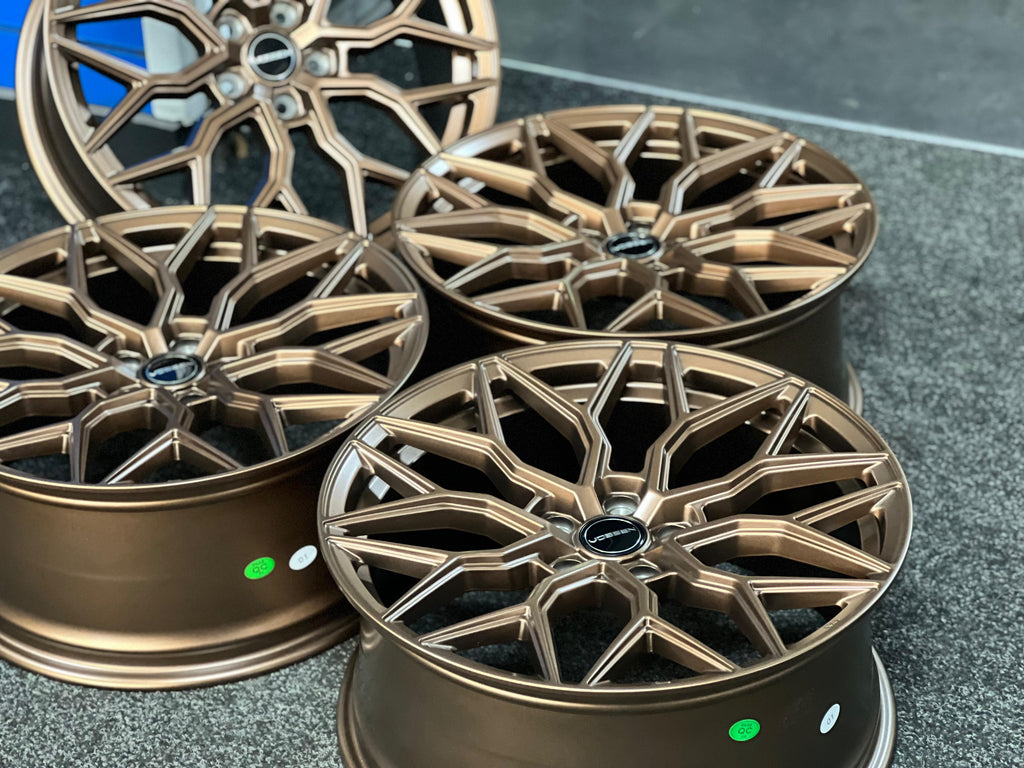 19" RF108 Riviera HF2 Styling Wheels In Desert Bronze