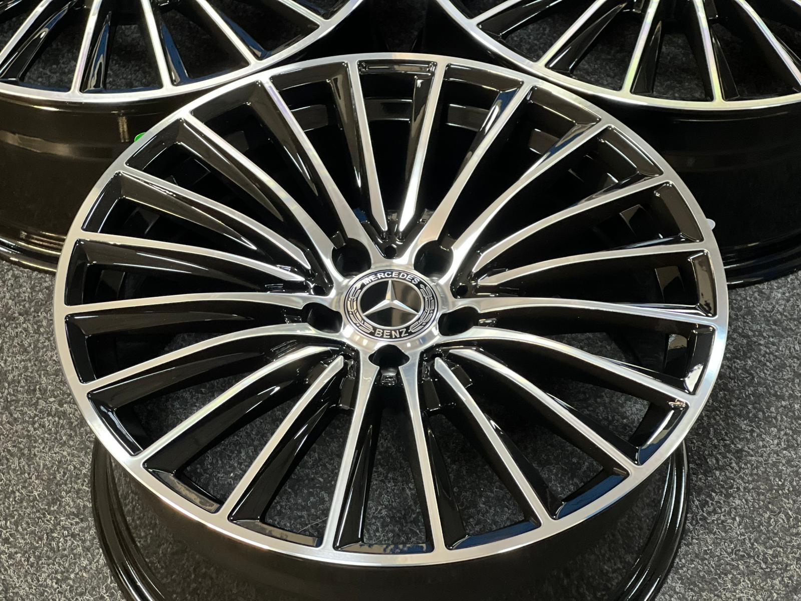 19" TWISTED SPOKE TRIDENT Alloy Wheels For Mercedes Benz AMG