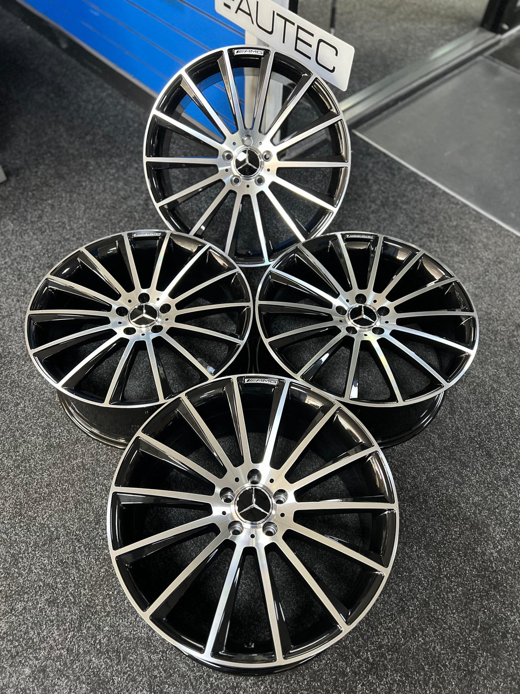 18" Classic Turbine Alloy Wheels For Mercedes Benz