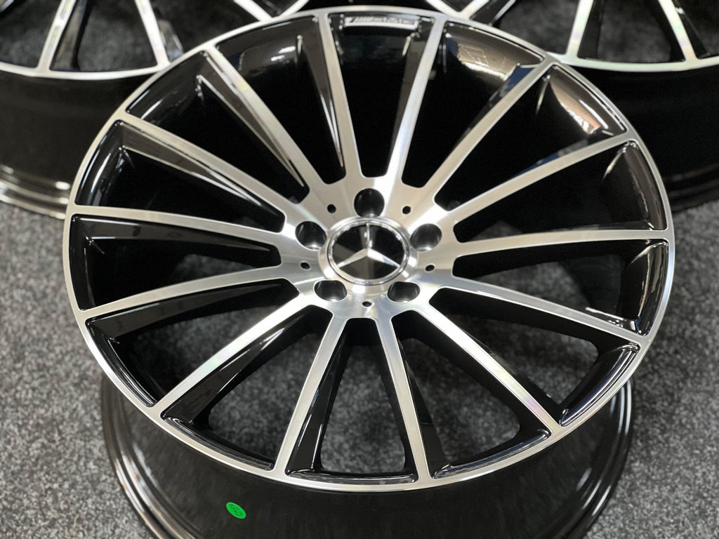 18" Classic Turbine Alloy Wheels For Mercedes Benz