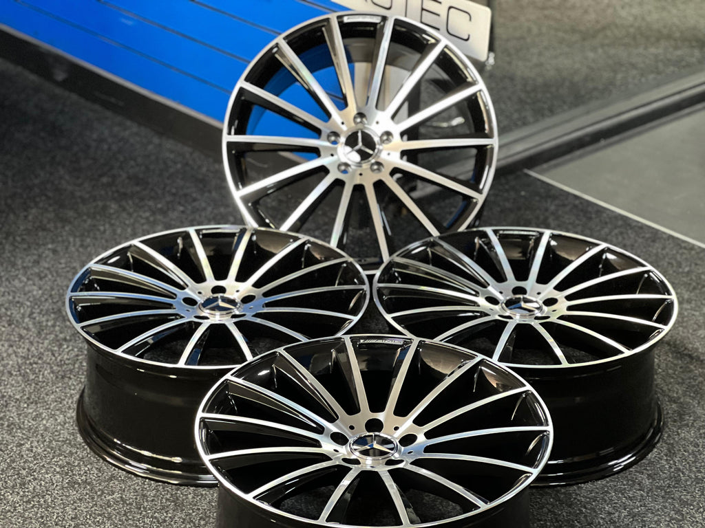 18" Classic Turbine Alloy Wheels For Mercedes Benz