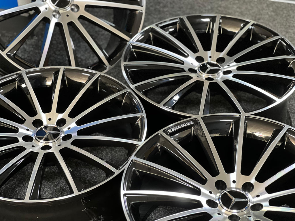 19" Classic Turbine Alloy Wheels For Mercedes Benz