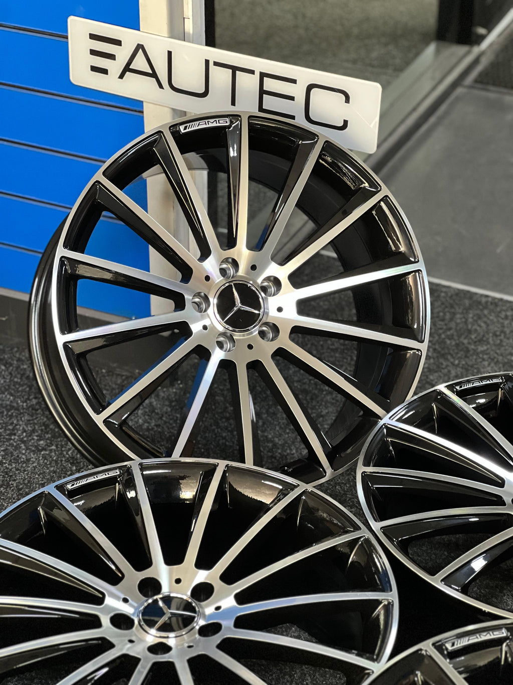 18" Classic Turbine Alloy Wheels For Mercedes Benz
