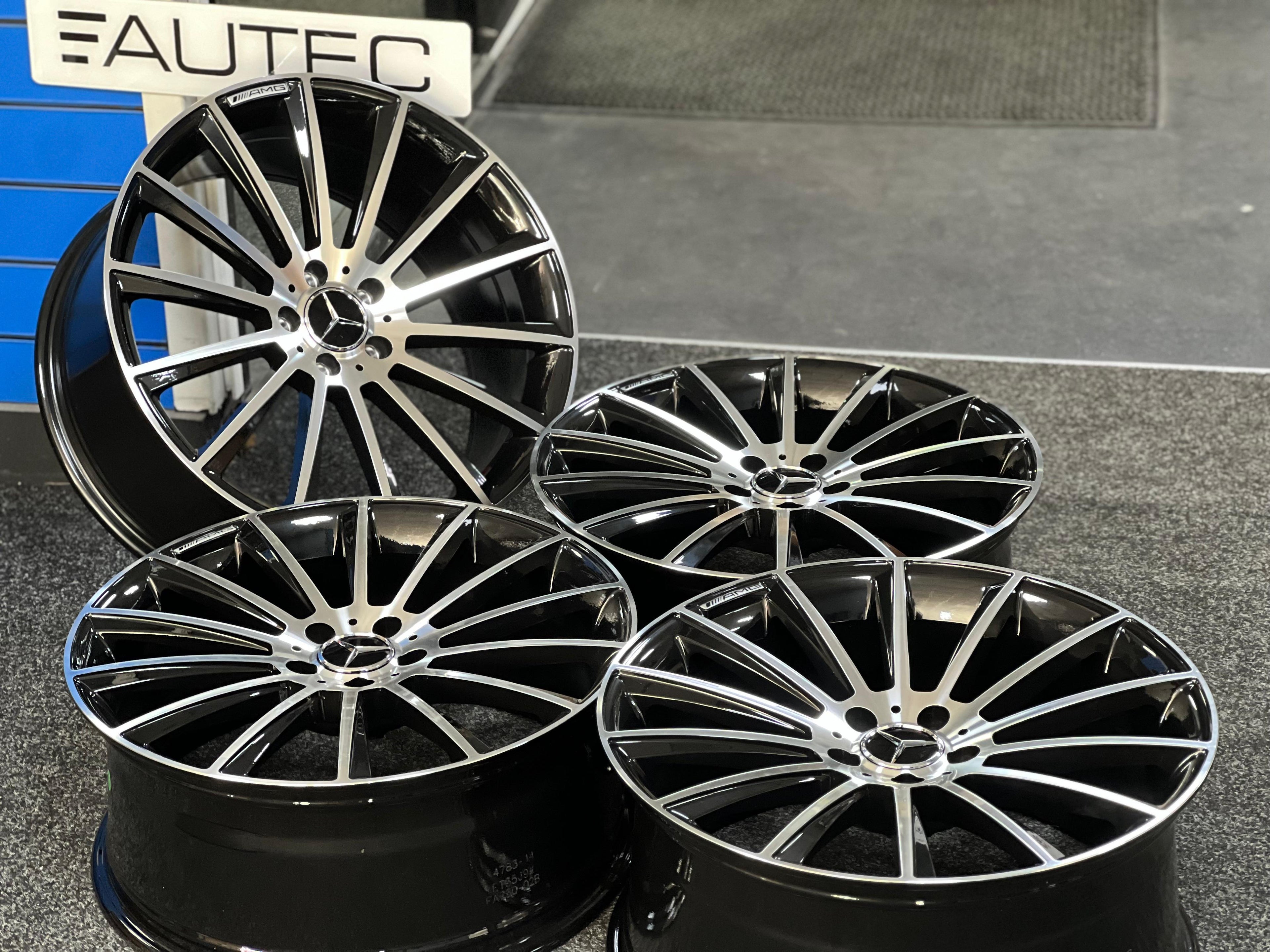 18" Classic Turbine Alloy Wheels For Mercedes Benz