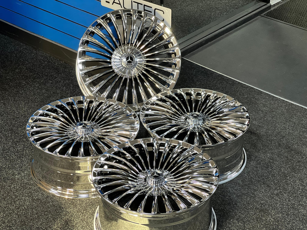 20" Maybach American Chrome Styling Wheels For Mercedes Benz