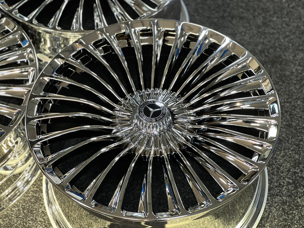 20" Maybach American Chrome Styling Wheels For Mercedes Benz