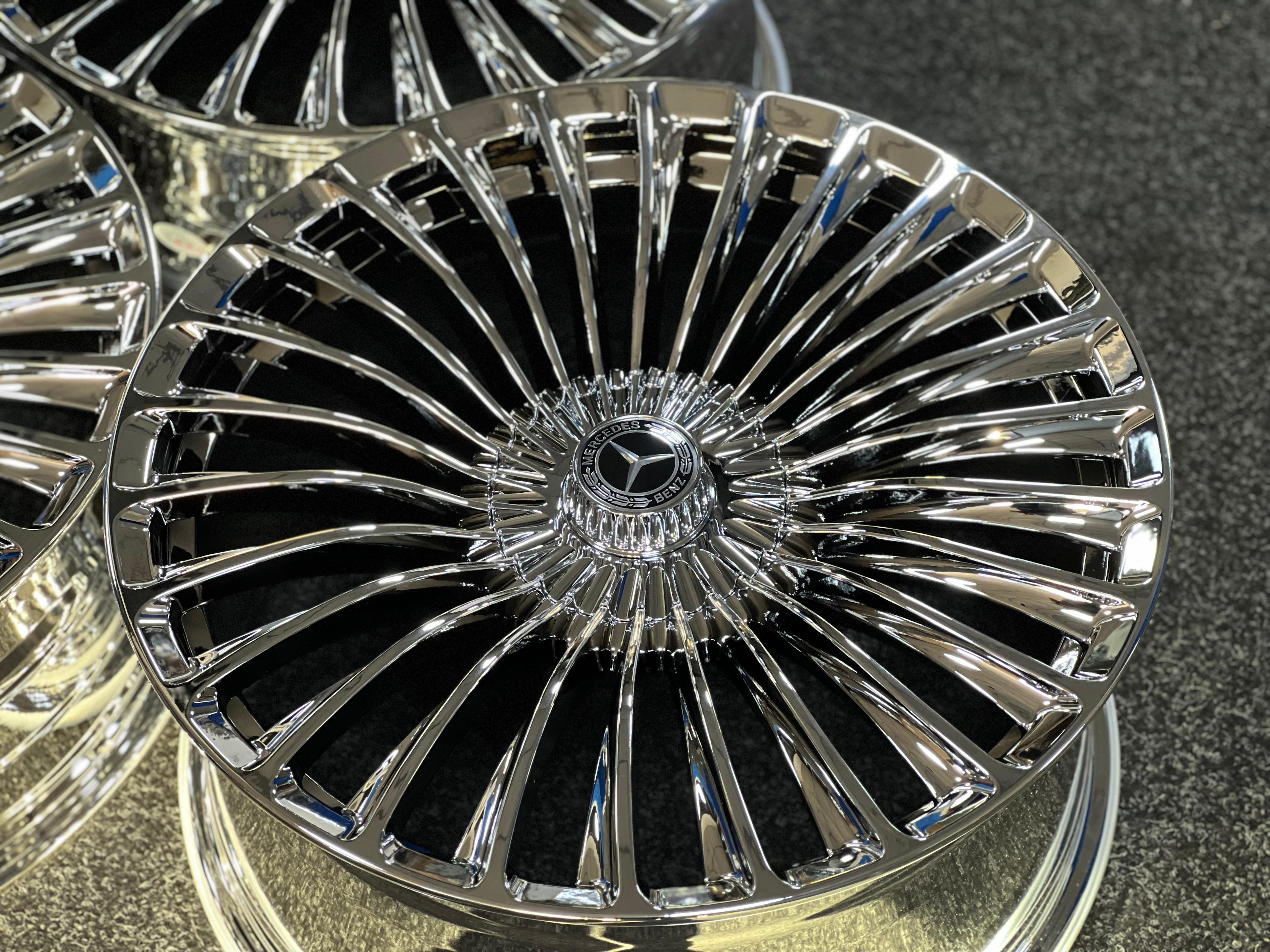 20" Maybach American Chrome Styling Wheels For Mercedes Benz